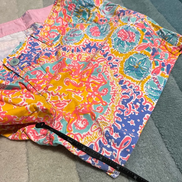 Lilly Pulitzer Written in the Sun Callahan Shorts Holy Grail HTF Size 10 - Picture 7 of 9